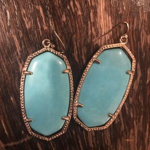 Kendra Scott Danielle earrings turquoise